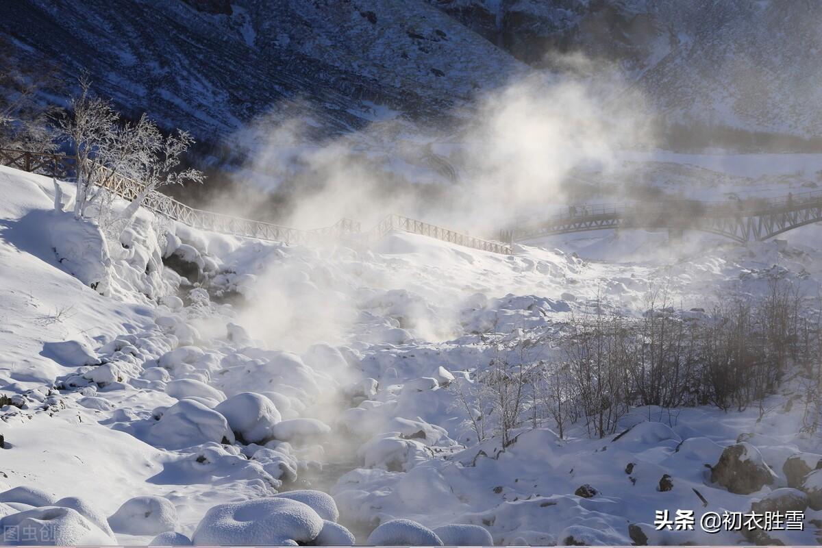 轻盈细雪唯美古诗五首（细雪下帘隙，雪气细吹灯）