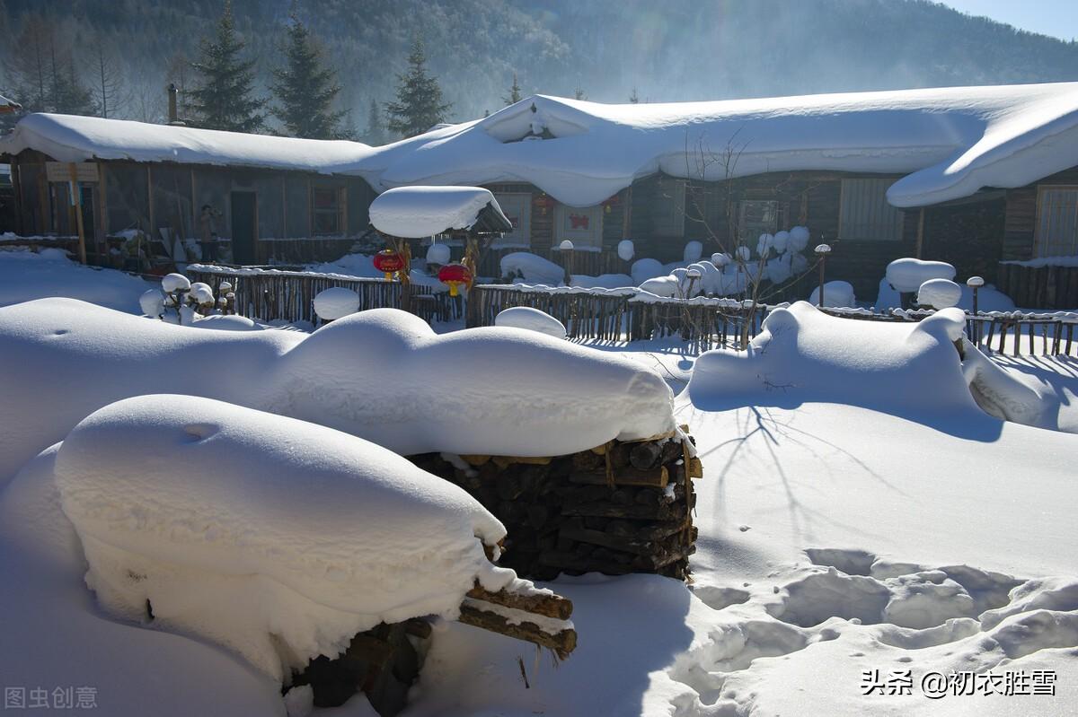 赏读待雪古诗五首赏析（欲把诗催雪，待取玉花看）