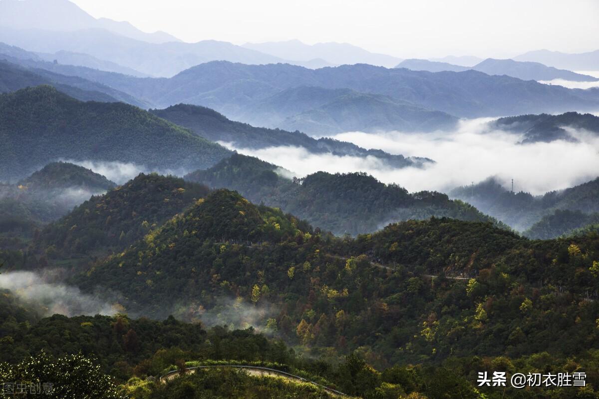 立冬节气六首经典诗词赏析（寒色不遮万山翠，忽见桃花出小红）