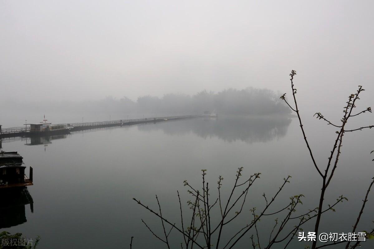 早秋烟雨古诗六首鉴赏（烟中长有万丝飞，飞去飞来烟雨秋）