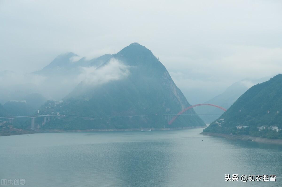 早秋烟雨古诗六首鉴赏（烟中长有万丝飞，飞去飞来烟雨秋）