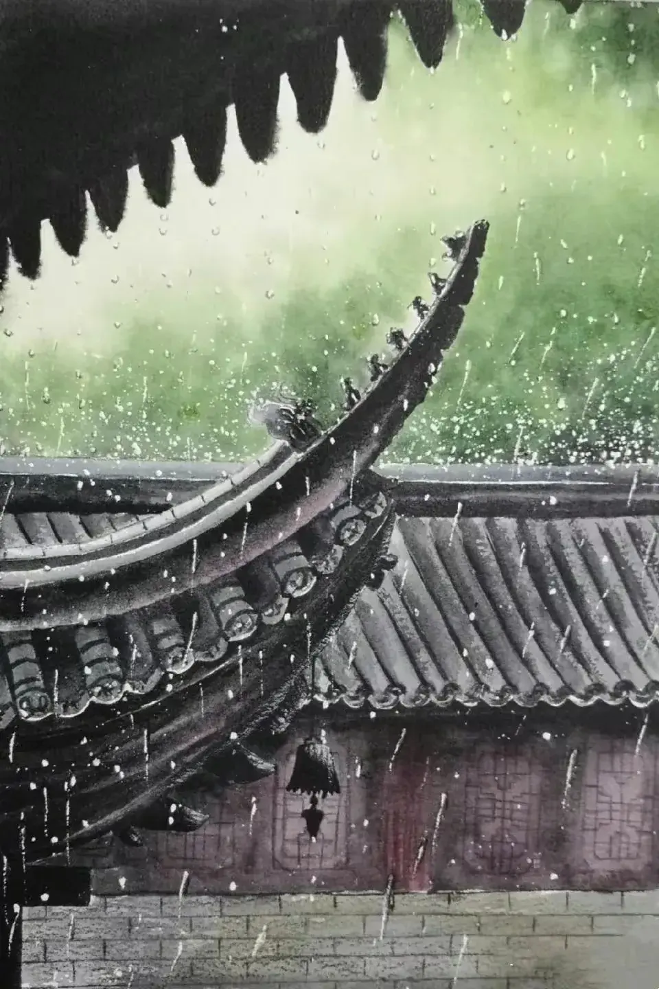 风雨情思五首古诗（千古悲欢多少事，付与风声共雨声）