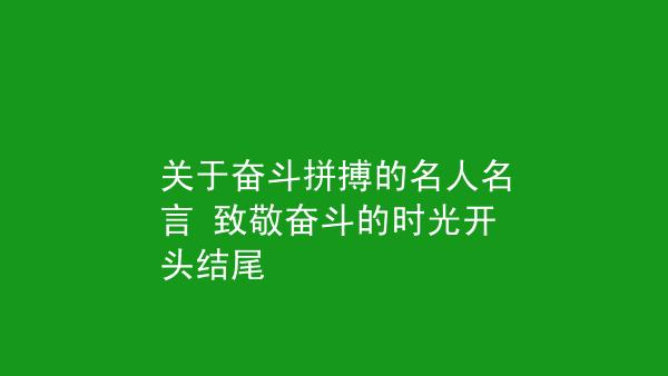 关于理想奋斗的名人名言（《心之所向，何惧风雨》）