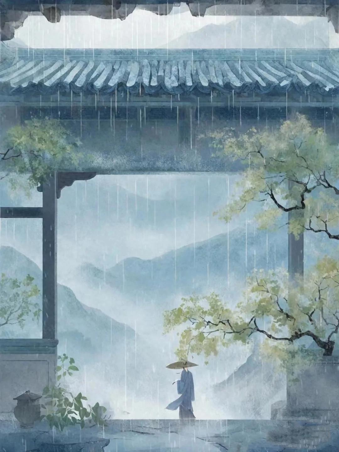 听雨唯美古诗大全（8首听雨古诗词）