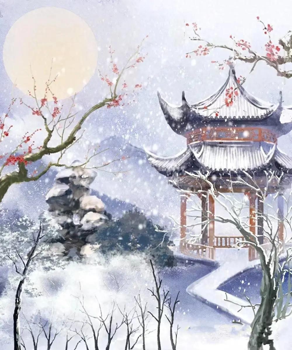 乱山残雪夜，孤烛异乡人（经典32句冬日诗词）