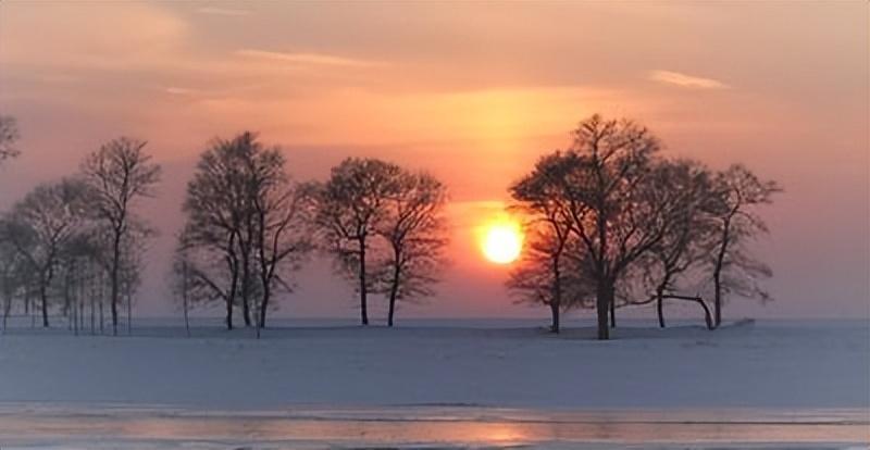 唯美夕阳古诗词赏析（黄云满地堆禾黍，山舍流泉映夕阳）