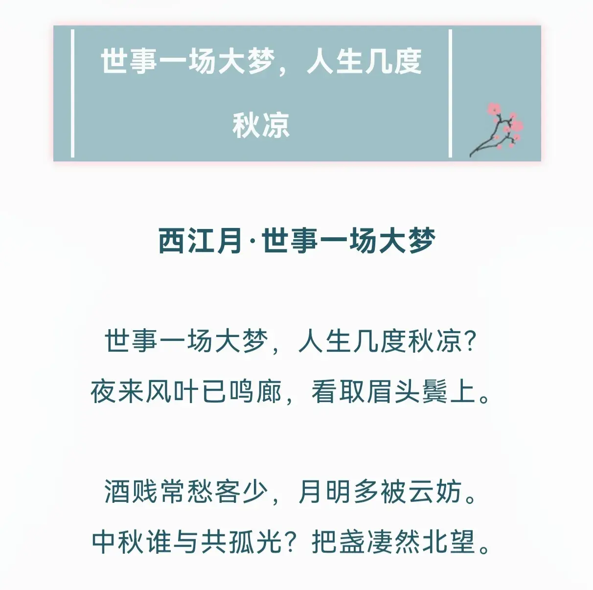 苏轼经典诗词名句（苏轼唯美的十首词）