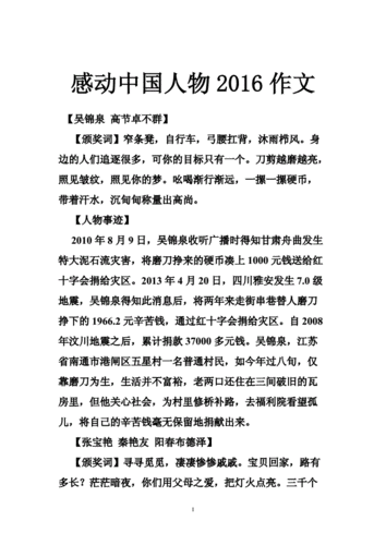 有关感动中国2016的作文800字（《一次普通的地铁出行》）