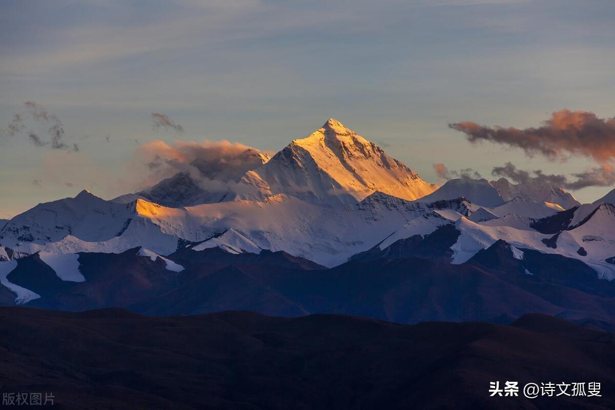 寒意渐浓，白雪难求（分享六首心灵鸡汤的古诗词）