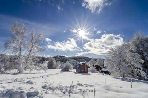 有关描写冬天寒冷的句子段落摘抄的好句和感悟（冰雪之境）