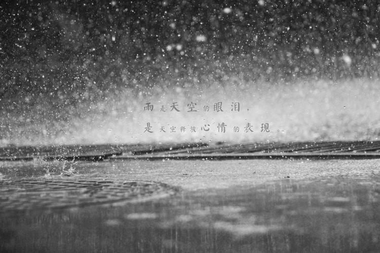 关于下雨天的唯美句子描写下雨的优美句子（听雨的柔情，洒落心间）