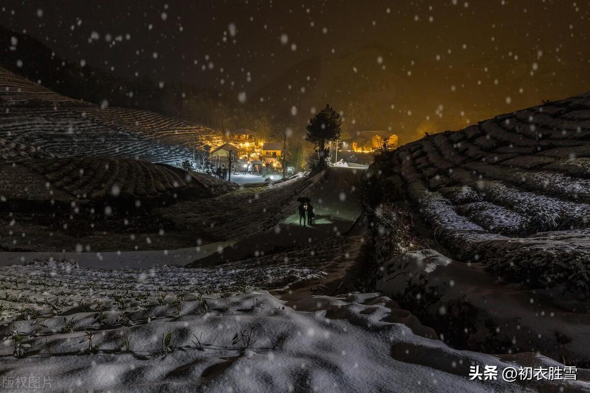 雨雪经典诗词大全（边城十一月，雨雪乱霏霏）