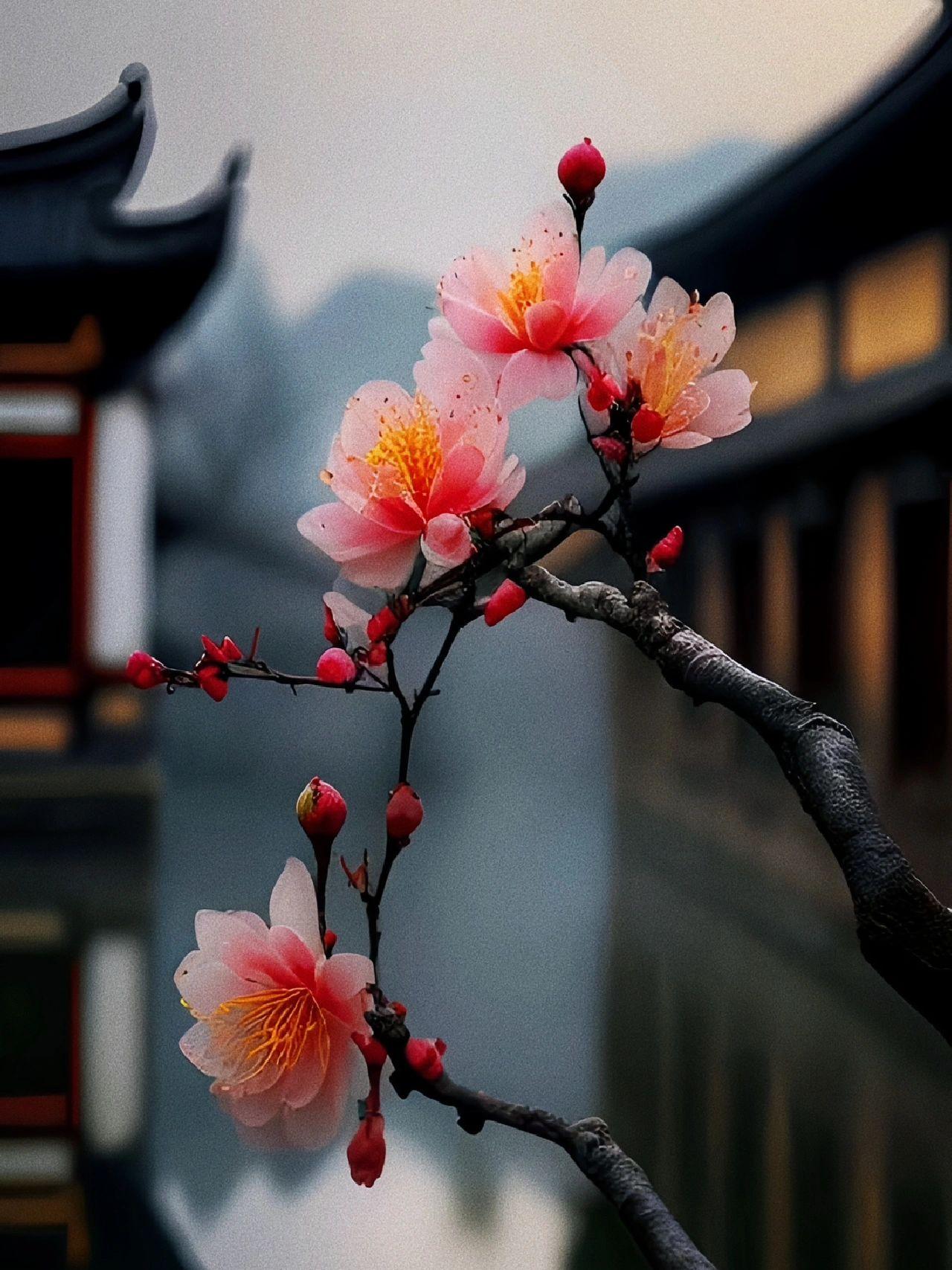 落梅庭榭香，芳草池塘绿（20句梅花诗词）