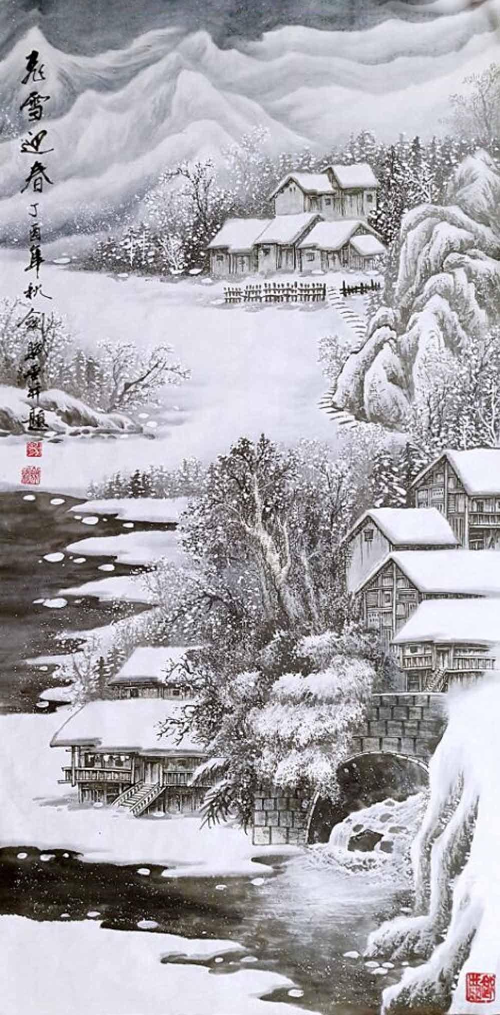 黄云压地门深闭，积雪满山樵未归（二十首对雪的唯美诗词）