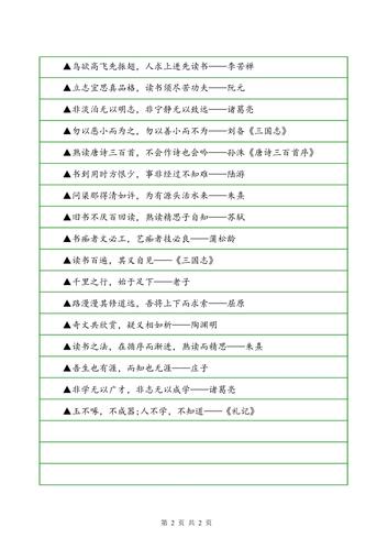 有关50条读书的名言警句的句子摘抄（读书名言警句——经典引领心灵旅程）