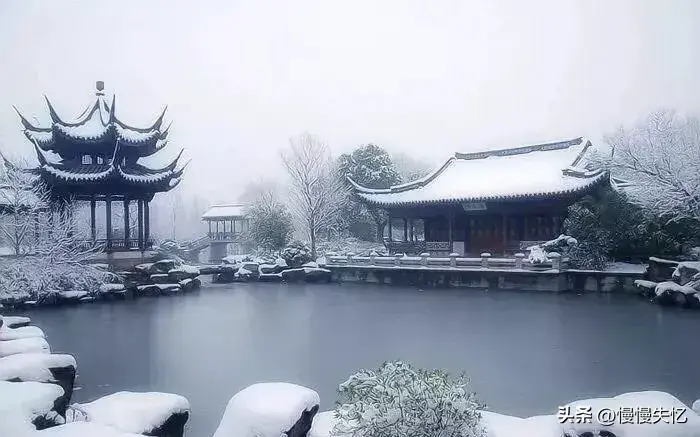 雪花飞下，浑似江南画（18首唯美冬日诗词）