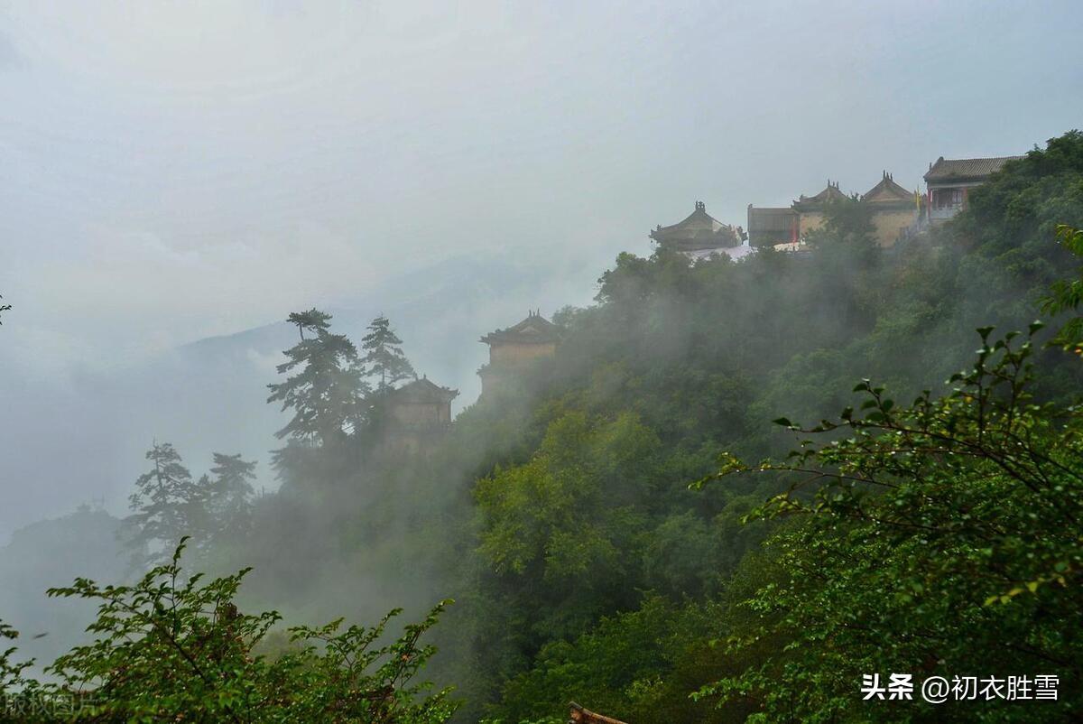 雨水节气古诗五首（山山能作雨，物物皆呈春）