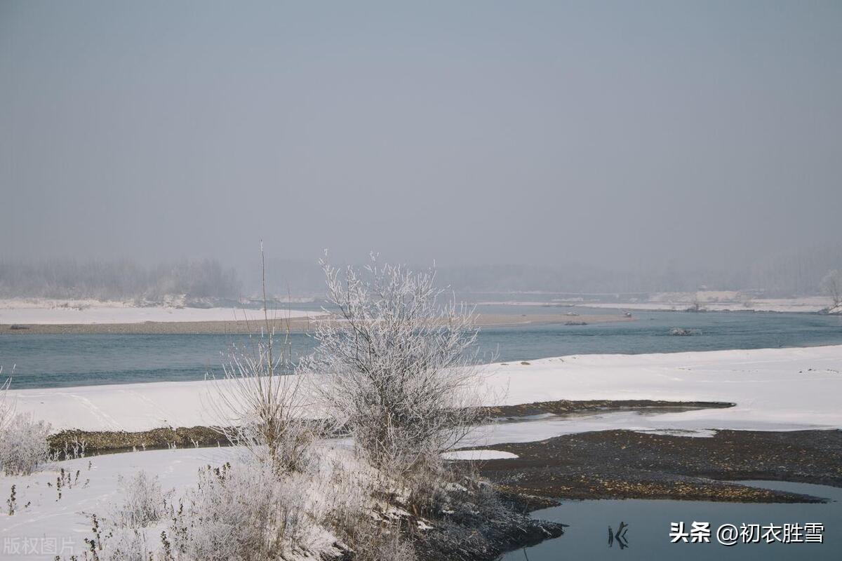 立春节气雪诗五首（腊雪连春雪，春寒甚腊寒）