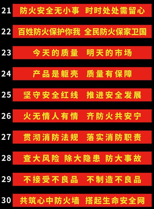 2020消防安全标语（燃情2023，消防安全无小事）