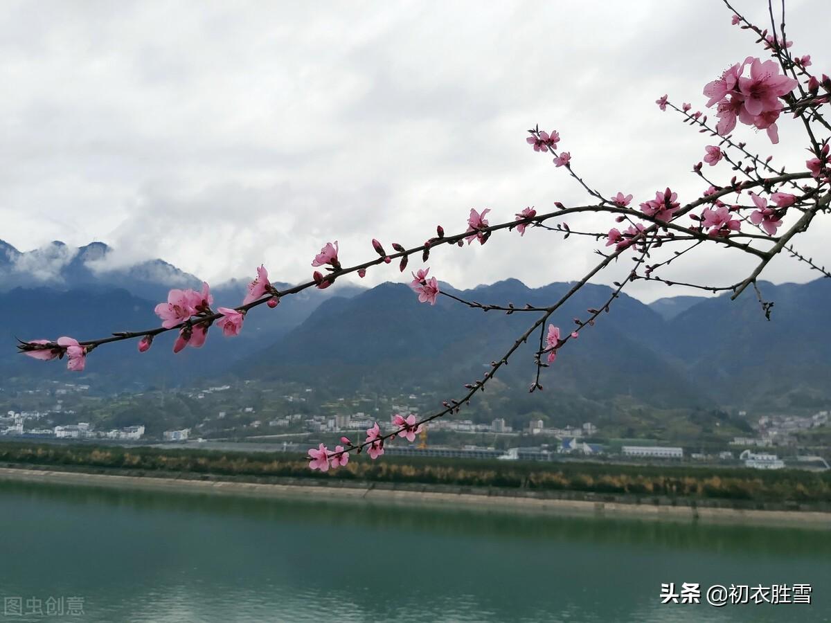 早春春水五首优美古诗（池色溶溶蓝染水，水色晴来嫩似烟）