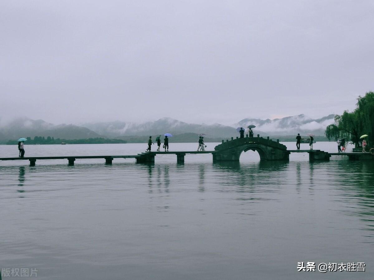 梅雨诗词五首推荐（佳节连梅雨，梅雨日长时）