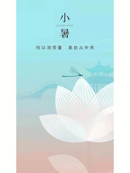 关于小暑的朋友圈说说（小暑的清香，我的心情好了起来）