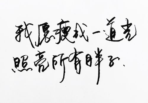 练字养心的优美句子励志（练字养心——唯美短句的书写之美）