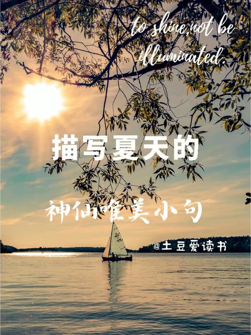 描写夏天的唯美佳句（用文字把夏天的美好留下）