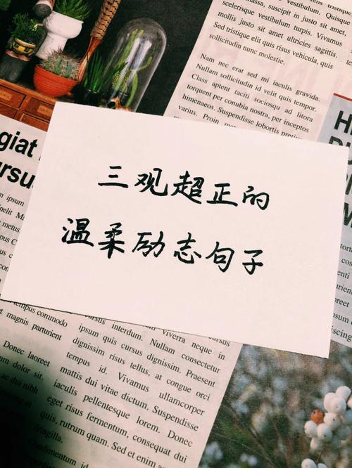 有关温柔且励志的唯美句子的句子（唯美短句汇聚，温柔励志相伴）