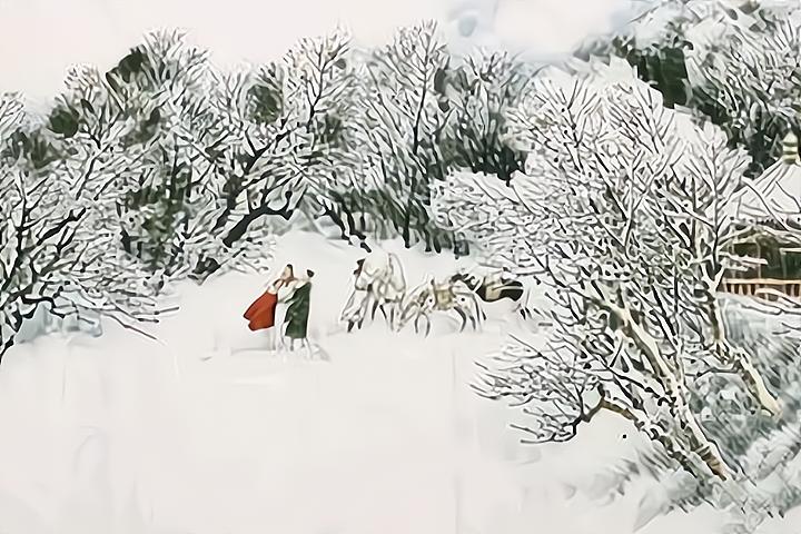 咏雪经典古诗大全（两首咏雪唯美古诗）