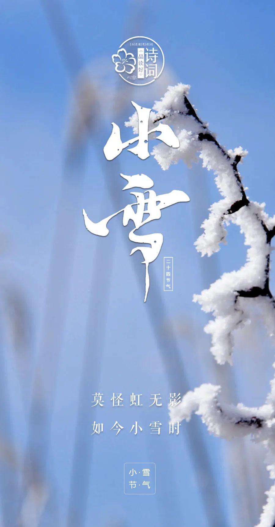 赞美小雪古诗名句（小雪初寒，冬意已至）