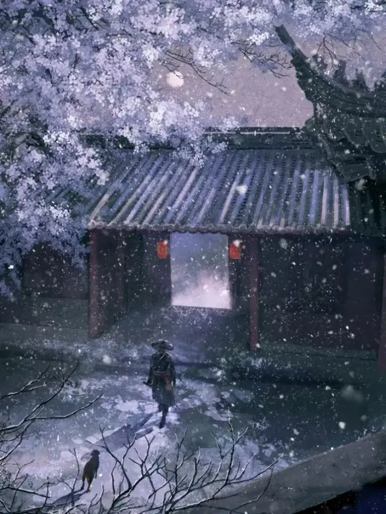 谁怜旧馆孤烛下，乱山残雪寒夜长（五首冬夜古诗词）