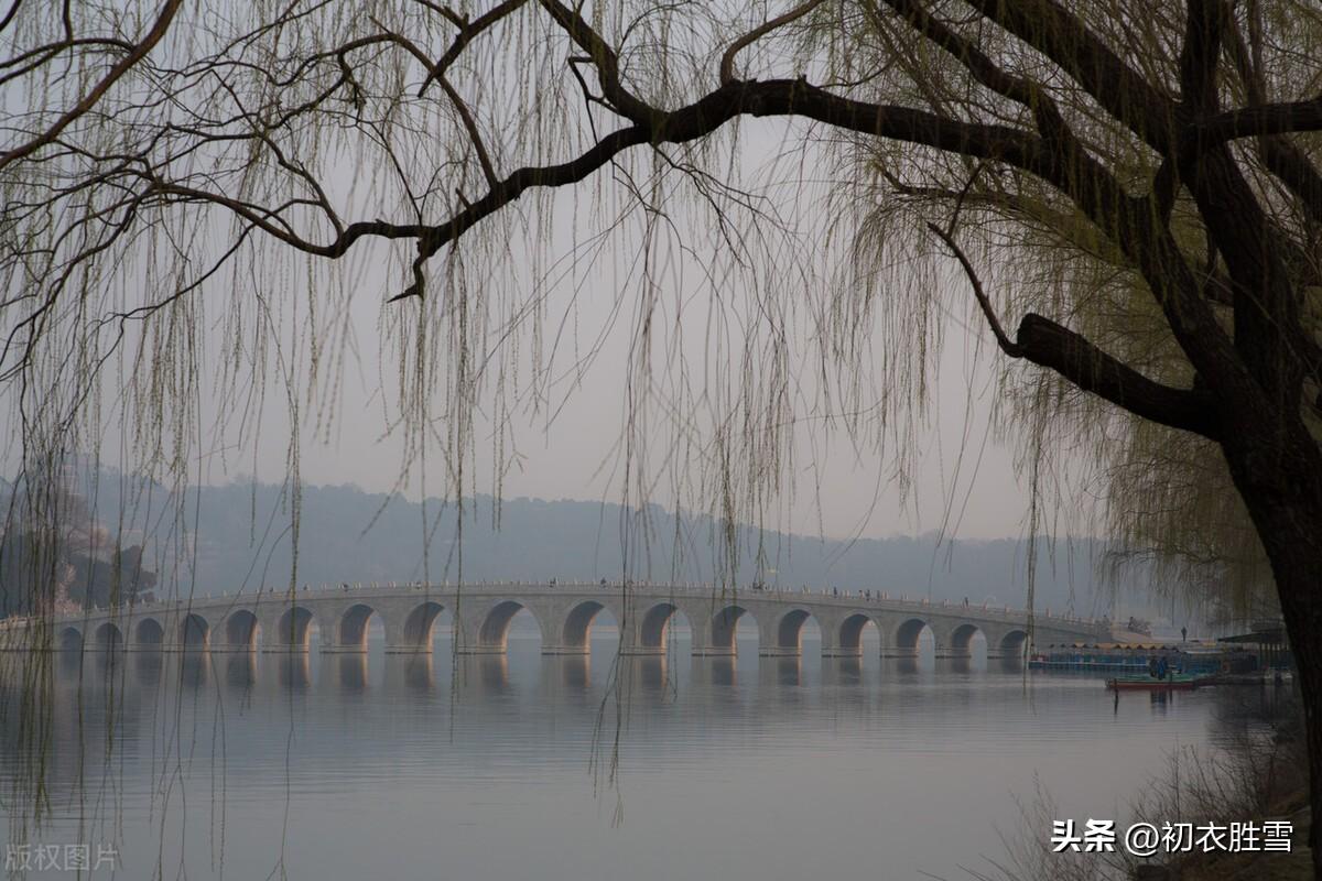 清旷早春四首优美古诗（江旷春潮白，山长晓岫青）