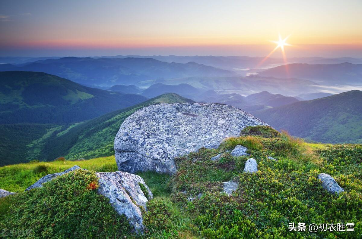 送春古诗七首鉴赏（芳菲歇去何须恨，夏木阴阴正可人）