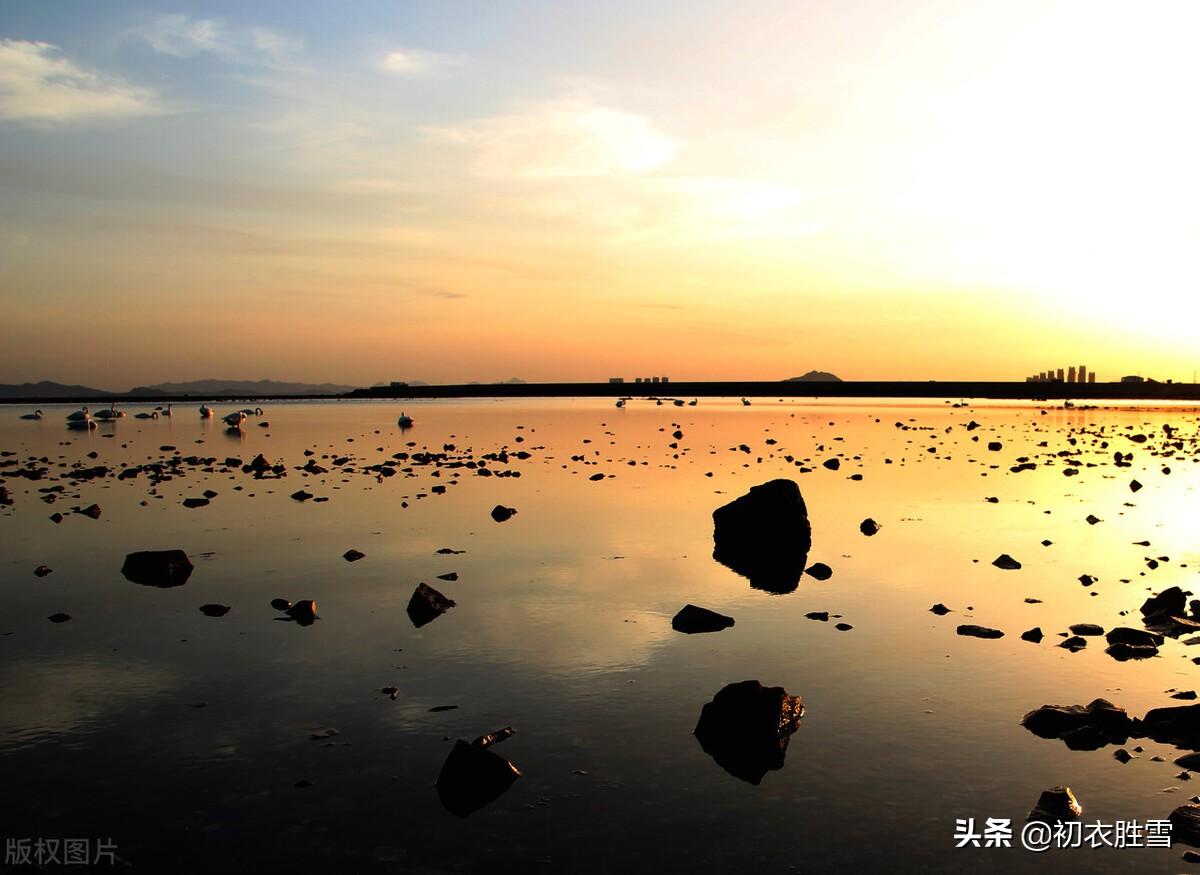 落木满江水，晴空万里秋（秋江五首古诗）