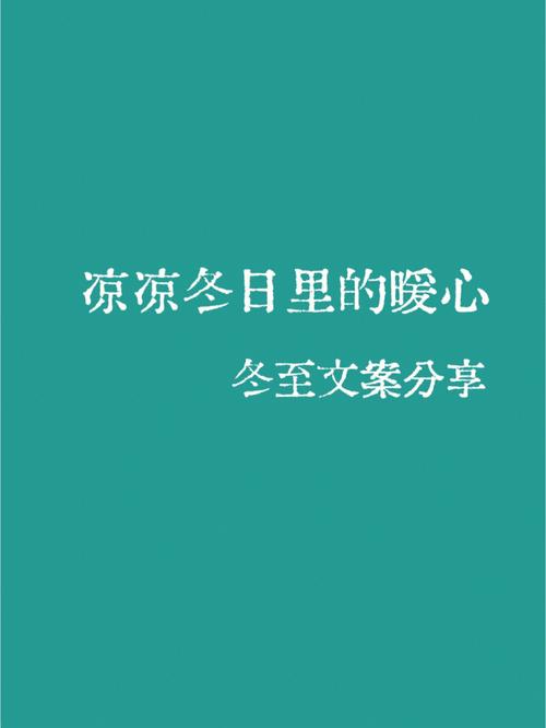 有关形容秋过冬至的句子的句子有哪些（《岁月流转，冬至至》）