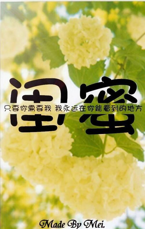 有关写给闺蜜的唯美句子的好句摘抄（闺蜜情深，如诗如画）