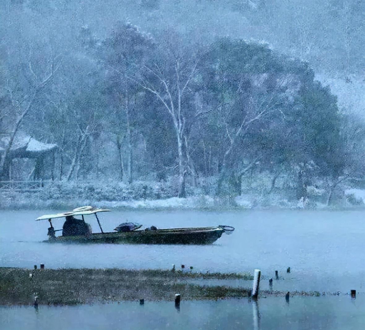 钓雪下雪的唯美古诗句（十首钓雪的诗词）