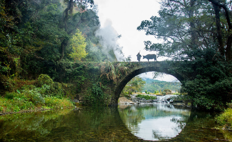 有关桥的十五首诗词（看小桥流水，烟柳画桥）