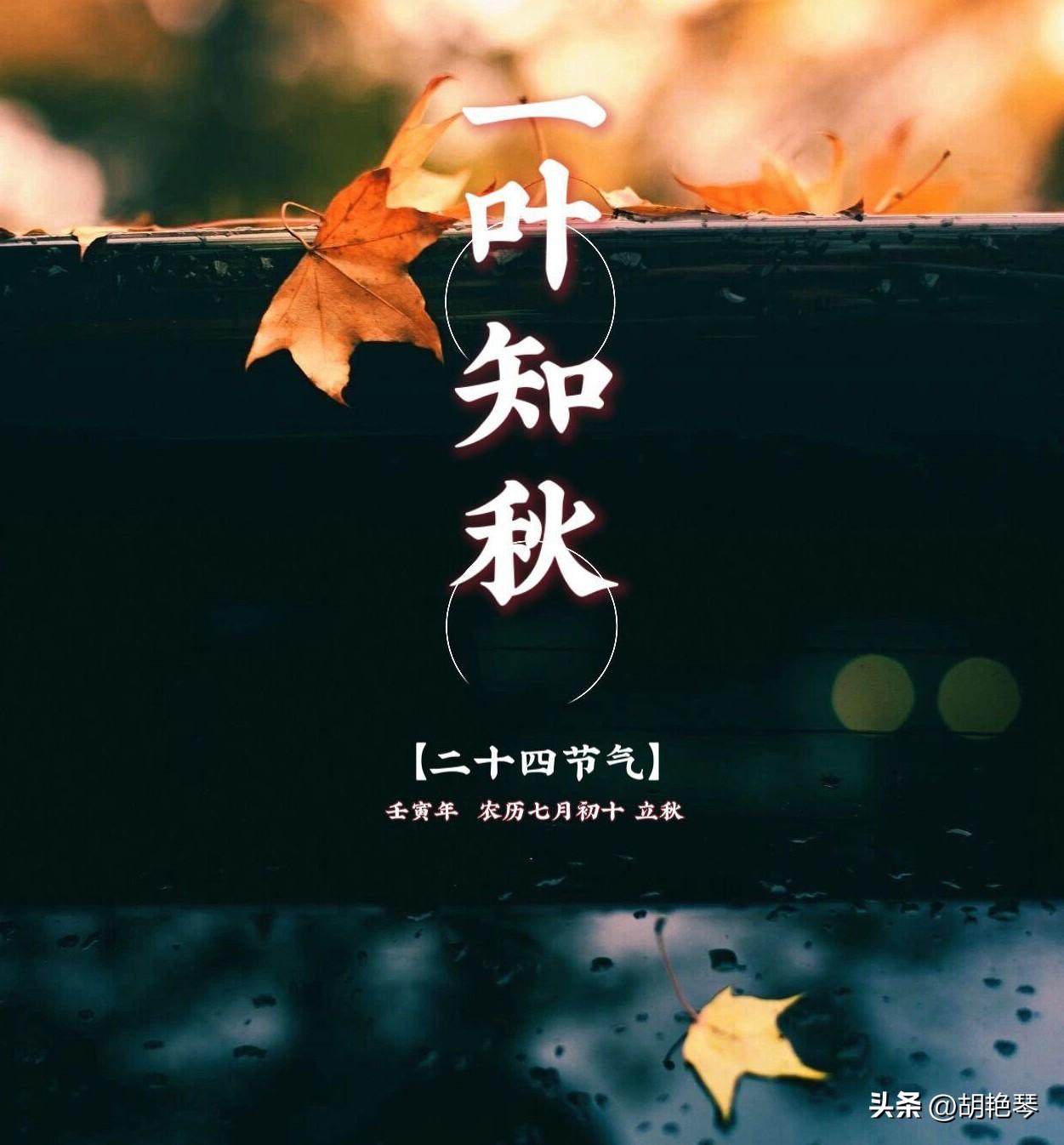 一滴雨落，一片叶黄（雨水10首诗词）