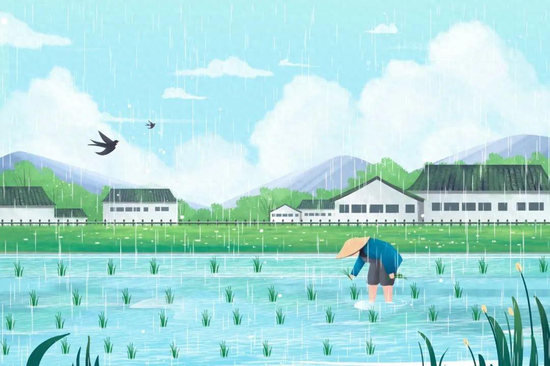 拥抱一场春雨，邂逅一季诗意（60首谷雨诗词著名）