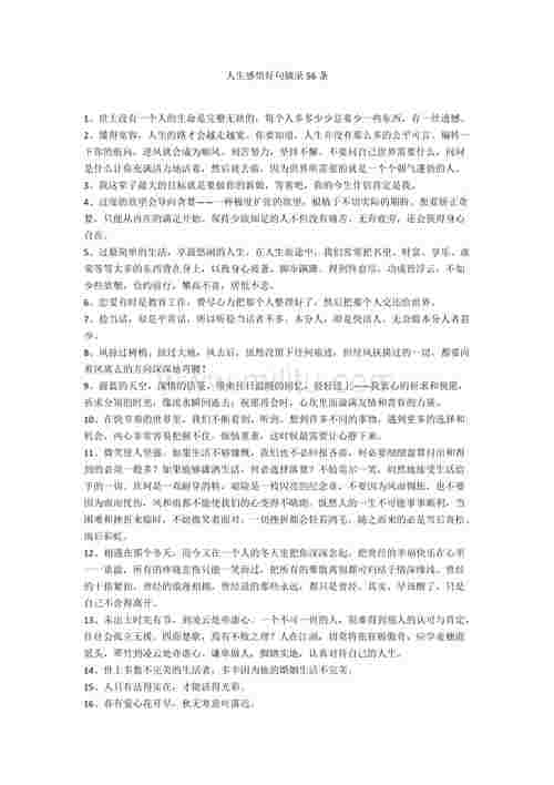 关于人生梦想的唯美句子（《梦想之光》——关于人生梦想的唯美短句）