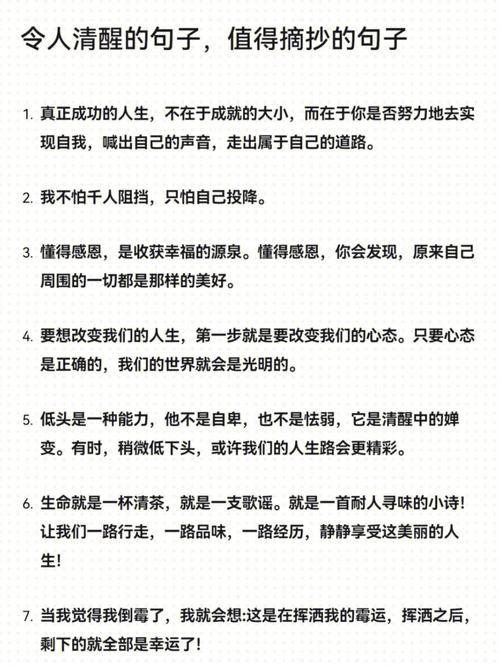 有关关于人生的感悟的句子摘抄的好句有哪些（人生感悟：从这些唯美短句中汲取智慧的力量）