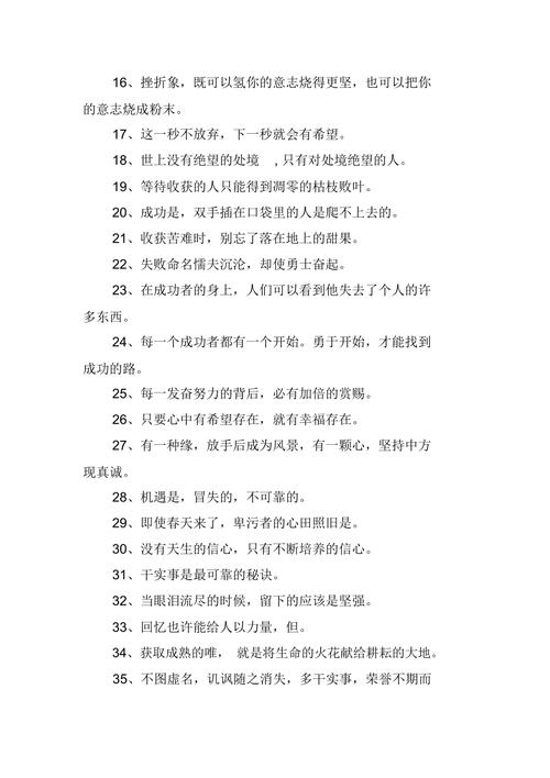 努力奋斗的名言警句摘抄大全（用心灵点燃梦想，奋斗不止，收获无限）