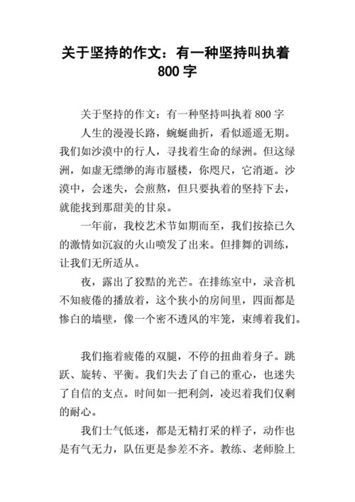 坚持到底的故事——从默默无闻到辉煌（一位普通人用坚持的精神创造不凡的人生）